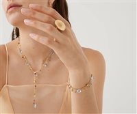 Vicenza - Piazzetta Palladio 2 - Bracciale Marco Bicego Donna Paradise in Oro giallo Topazio BB2584-MIX01T - BB2584-MIX01T